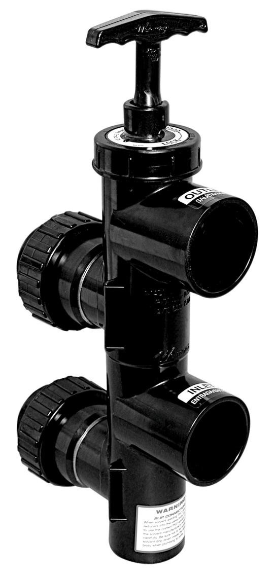 Waterway Crystal Water 2½” CPVC Hi-Temp Slide Backwash Valve - 600-1500