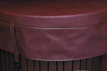 Jacuzzi J-470 Spa Cover, Mahogany (6476-501M)