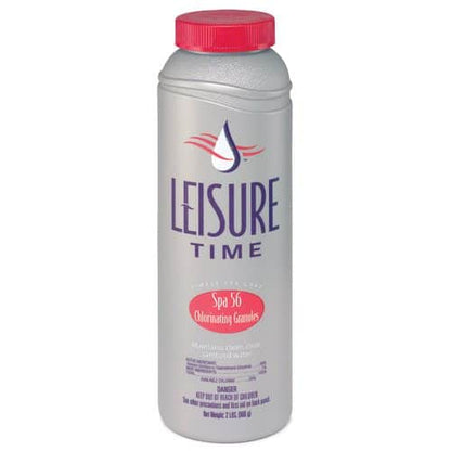 Leisure Time Spa56 Chlorine Granules for Shocking, 2 lb. Bottle (22337A)