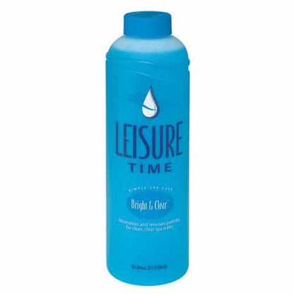 Leisure Time Spa Bright & Clear Clarifier, 1 quart Bottle (Model A) (LTAEACH)