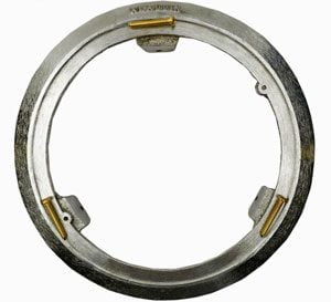 Aladdin Light Adapter Rings Brass/Chrome Ring w/Screws (For Hayward-Starlight) (500B)