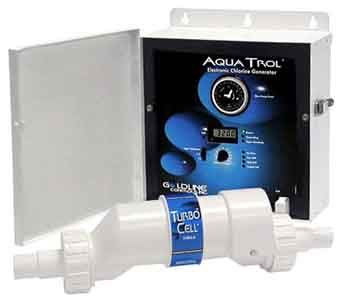 Hayward Goldine Aquatrol Salt Chlorinator Above-Ground Pools up to 18k gal. 115v (W3AQ-TROL-RJ-TL)