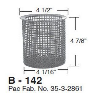 Aladdin Baskets, Pac-Fab, Metal 590 PLAS CO (B-142)