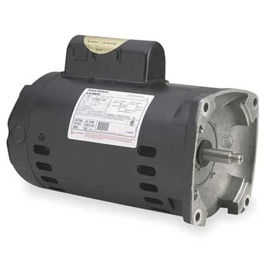 Replacement Motor, Full Rated 0.5 HP, Square Flange Single Speed, Single Phase, 1.95 SF, 115/230V (B2846)