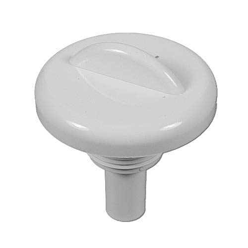 HydroAir Slimline Top Access Control Stem, 1", White (10-2108)