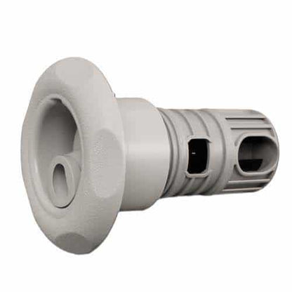 American Turbo Swirl Emerald Cut Luxury, Hi-Flow Directional Jet, 3-1/2 in. Face, Light Gray (950381)