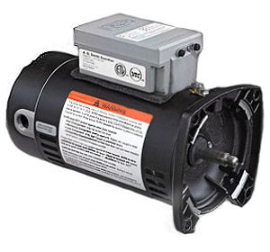 A.O.Smith Guardian Square Flange Motor w/SVRS, 2.0 HP, Up-Rated, 230v, 56Y (BG855)