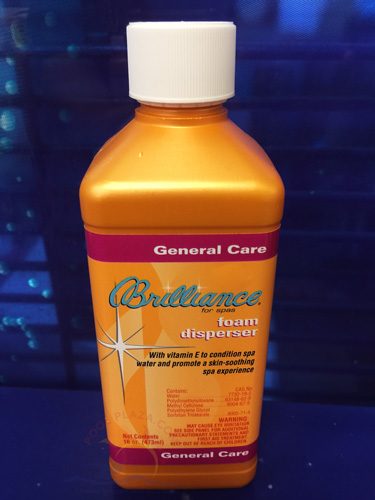Brilliance for Spas Foam Disperser with Vitamin E, 16 oz. (83711)