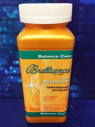 Brilliance for Spas pH Decreaser with Mineral Salts, 20 oz.(83719)