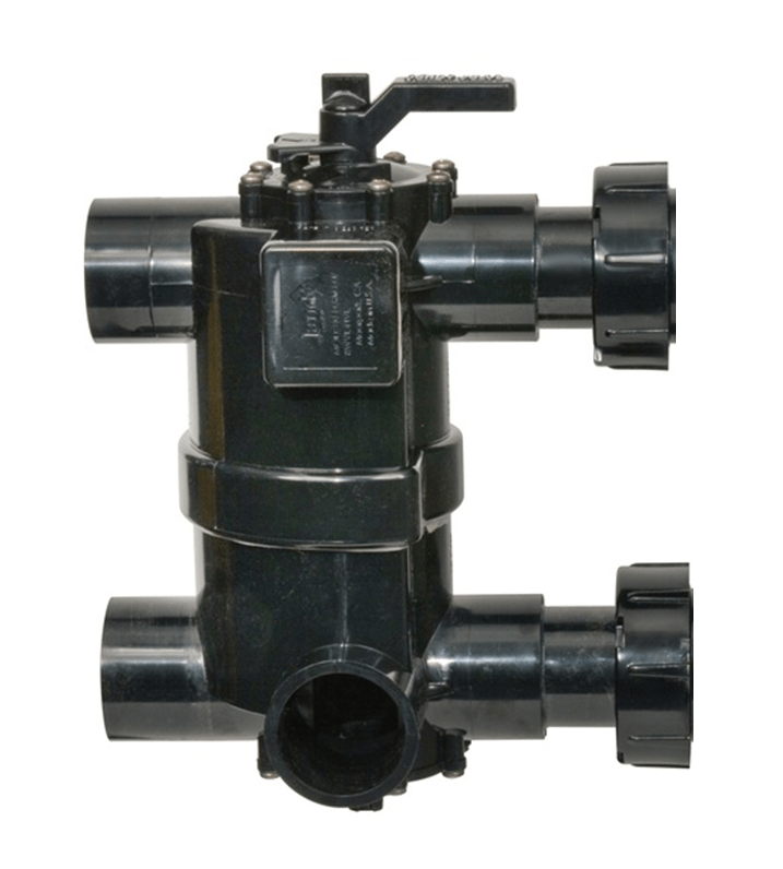 Jandy® Neverlube 2-in-1 Backwash Valve w/Unions, 2 in., for DEV Filters (BWVL-NVL)