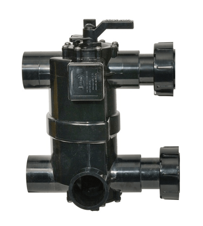 Jandy® Neverlube 2-in-1 Backwash Valve w/Unions, 2 in., for DEV Filters (BWVL-NVL)