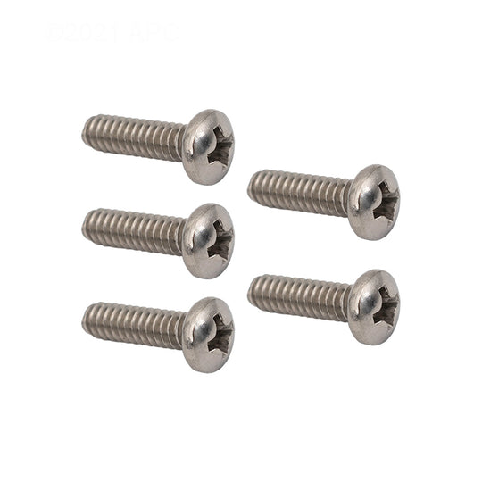 ZODIAC POOL SYSTEMS LLC 280/180 SS PAN HEAD SCREW 6-32x.5" | C32