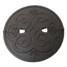 Casa Newport Skimmer Lid Replacement, Plastic, Cafe Color, 9.9 Inch (20-01021)