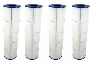 Set of 4 Unicel Cartridges for Pentair Clean and Clear Plus Filter, 420 sq. ft. (C-7471-4)