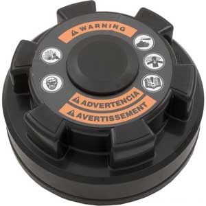 Hayward Cover & Cap Assembly (Includes O-Ring) for CL200 Chlorine Feeder Items 10-06 (CLX200CA)