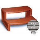 Confer Spa Universal Handi-Step, 30 inches wide, Color - Light Gray (HS2-LG)