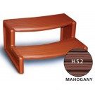 Confer Spa Universal Handi-Step, 30 inches wide, Color - Mahogany (HS2-M)
