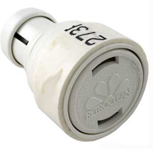 Polaris® Caretaker, In-Floor Heads RetroClean, StandaRound Floor Nozzle, Pure White (5-9-1022)