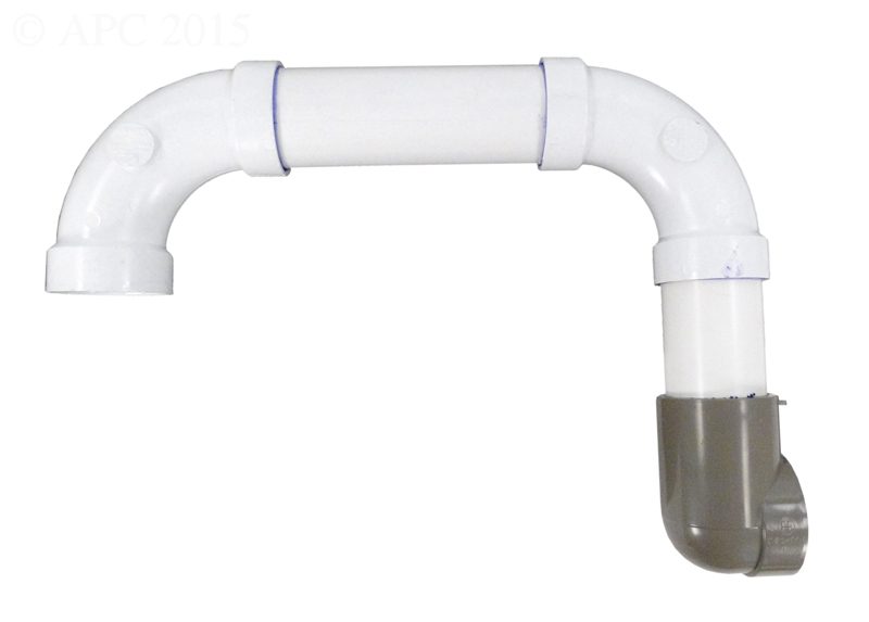 17 - Hayward SwimClear Lower Piping Assembly, All models and HFC after 9/2012 (CX3030H)