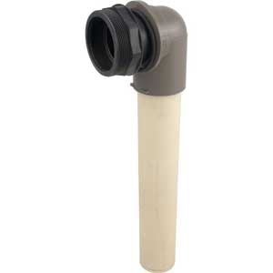 11b - Hayward Micro-Clear SS Buttress Thrd Outlet Elbow Assembly - Flat Seal Surface w/O-Ring & Blkh