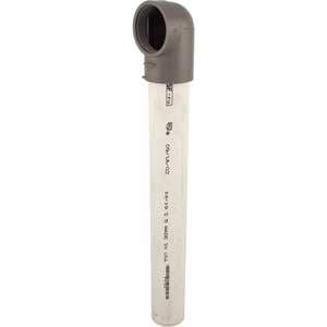 13d - Hayward Micro-clear Permaglass Buttress Thrd Outlet Elbow Assembly w/O-Ring & Blkhd Ftg (1997) - Obsolete