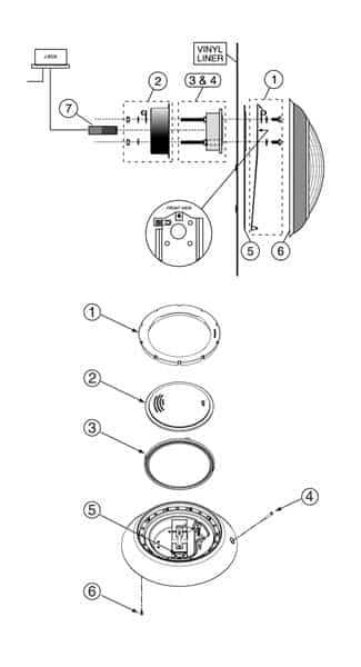 Pentair AquaLumin III Parts