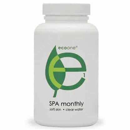 EcoOne Monthly Spa Water Treatment for Clear Water, 8 oz. Bottle (ECO-8020)