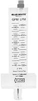 Blue White Flowmeter, PVC, 2in., 15-70 GPM (F-30200PR) - Obsolete