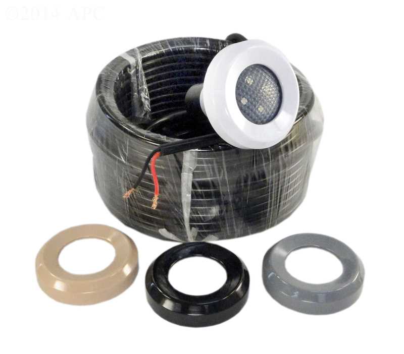 SR Smith Treo LED Color Light 12v 5W, 80 FT. Cable, 4 Color Trim Rings (FPAL-C) Use (FLED-C-TR)