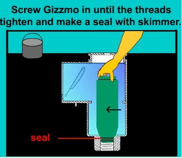 Gizzmo Winterizing Skimmer Guard- Reg. 9 in. (NW300) use (GIZ1EACH)