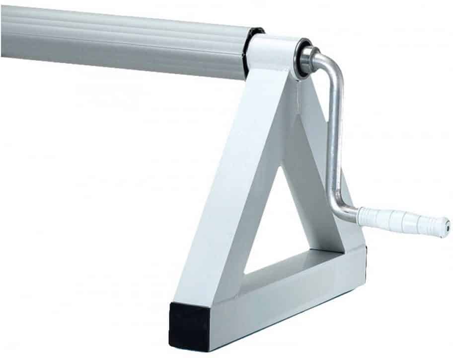 Hurricane In Ground Solar Reel, Aluminum for 16x 50 ft. Cover, 3 in. Tube, 12 in. tall (NS971)