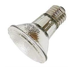 Replacement for 100W, 120v Med. Base Bulb, Now 50W Halogen (R20FL100/S) Use (MPP-301-9002)