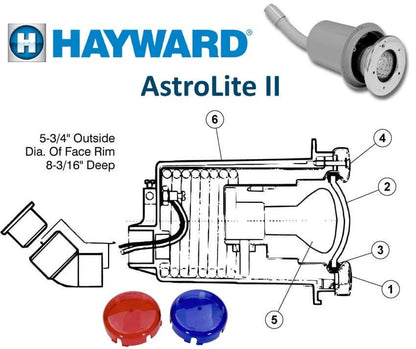 Hayward AstroLite II Light Parts