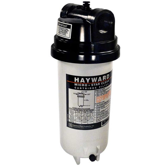 Hayward Micro Star Clear C225 Sq.Ft. In-Line Cart. Filter, 1-1/2in. FIP (C225)