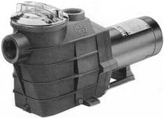 Hayward Super II Pump, 1.0 HP Up Rated, 115/230V, 1.5 inch Inlet & Outlet (SP3007X10AZ)
