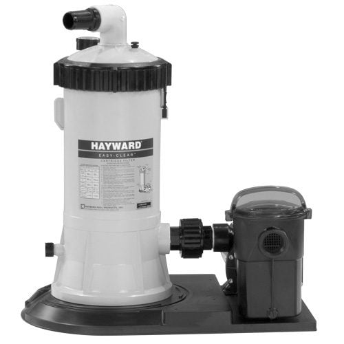 Hayward Easy-Clear 55 Sq. Ft. Cartridge Filter, 1 HP Power-Flo LX Pump w/ cord (C5501575XES)