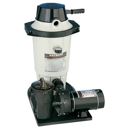 Hayward ABG Skid, Perflex 20 sq.ft. DE/1.0 HP Pump, Hoses (EC40C92S) (W3EC40C92S)