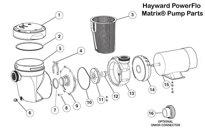 Hayward Matrix Pump Parts