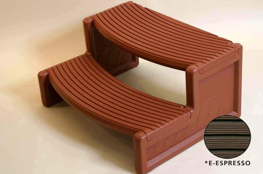 Confer Spa Handi-Step 2, 27" Wide, Expresso Color (HS2-E)
