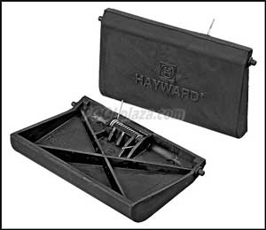 23a - Hayward Navigator Flap Kit, Black (2 Flaps, Front & Rear Springs) (AXV434BKP) - Obsolete
