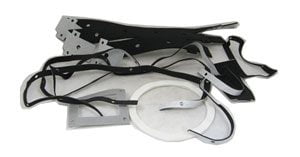 Hayward Universal FD Heater Gasket Kit (4), Air Side (FDXLGSK1930)
