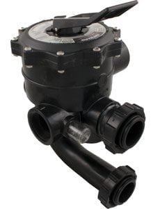 Hayward Multiport Backwash Valve, 2 in. Vari-Flo, Preplumbed for S310, S311, S360 (SP0715X62)
