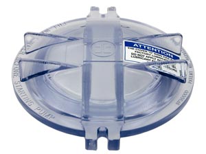 Hayward Super II Strainer Cover, Clear Lexan (SPX3000D)