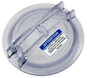 SUPER II Strainer Cover, Thread-In Style (E-Z Flo, AZ) (SPX3100D)