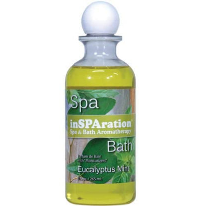 InSPAration Liquid Spa Fragrance, Eucalyptus Mint Aroma, 9 oz. Bottle (229X)