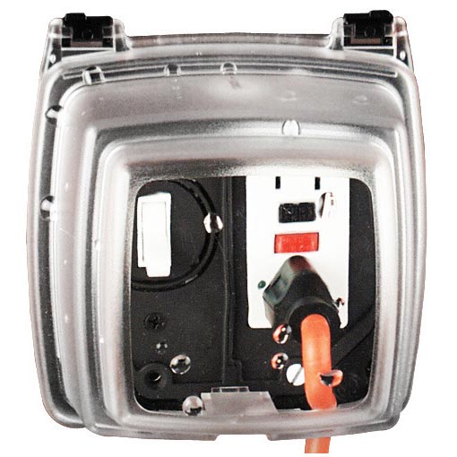 Intermatic Switch Cover, Weatherproof, Double Gang Box, Vertical or Horizontal (WP1220C)