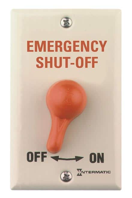 Intermatic Single Timeclock Manual Emergency Shut Off Switch (PA600)