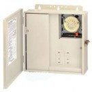 Intermatic Dual Timeclock Pool Panel w/220v Timer & 300W Transformer (T10004RT3)