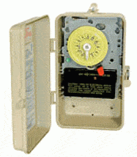 Intermatic 110v Timer Indoor/Outdoor, Plastic (T101P3)