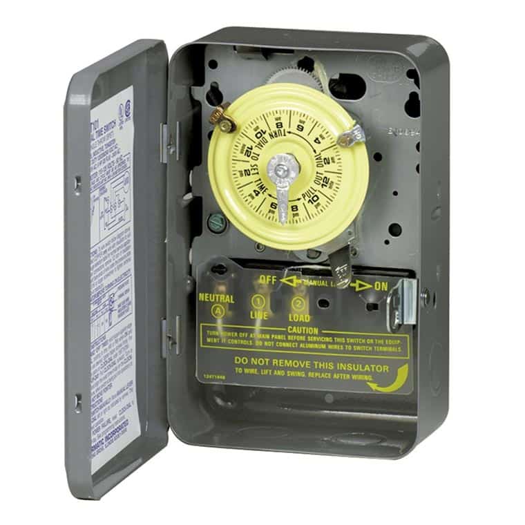 Intermatic Single Timeclock Indoor, 50 hz, 240v (T104-50)